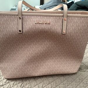Michael Kors Blush Pink Signature Tote